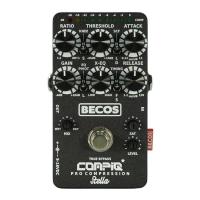 BECOS CompIQ STELLA Pro Compressor ギターエフェクター