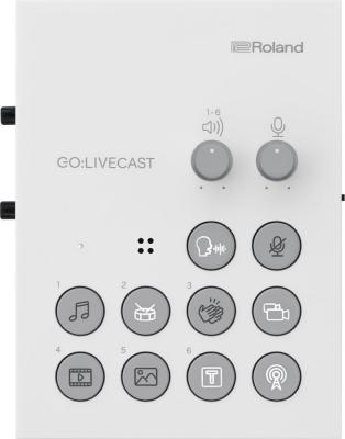 Roland Go Livecast Live Streaming Studio For Smartphones Golivecast スマートフォン 配信用ミキサー ローランド スマートフォン配信用ミキサー Chuya Online Com 全国どこでも送料無料の楽器店
