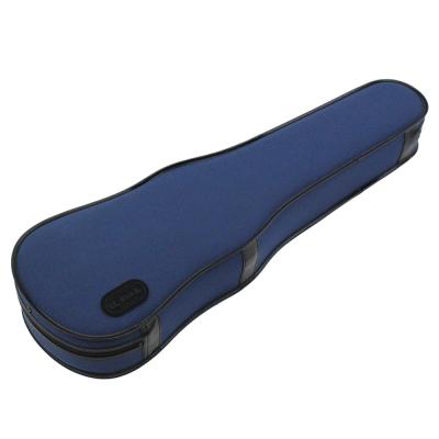 東洋楽器 UL シェル R ネイビー 4/4サイズ用 バイオリンケース 斜め下からの画像