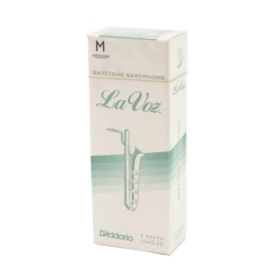 D’Addario Woodwinds/RICO RLC05MD ラ・ボーズ バリトンサックス M アンファイルドカット 5枚入