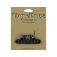 TonePros T3BP-B TonePros Standard Tuneomatic ブラック ギター用ブリッジ