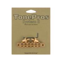 TonePros T3BP-G TonePros Standard Tuneomatic ゴールド ギター用ブリッジ