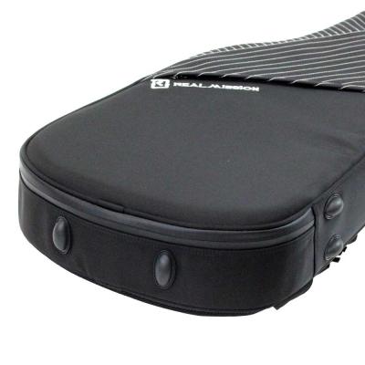 REAL MISSION(リアルミッション) Iris06-B 防水 エレキベースケース・ギグケース 底面には衝撃を吸収するラバーパッドを装備