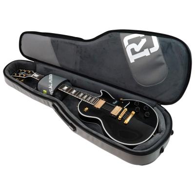 REAL MISSION(リアルミッション) Venus01-E Gray/Beige 防水 エレキギターケース・ギグケース レスポールギターを収納した例