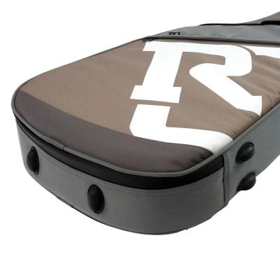 REAL MISSION(リアルミッション) Venus01-E Gray/Beige 防水 エレキギターケース・ギグケース 底面には衝撃を吸収するラバーパッドを装備