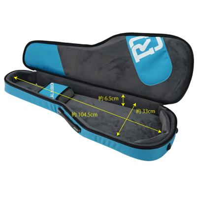 REAL MISSION Venus 05-E Light blue 防水 エレキギターケース 寸法画像