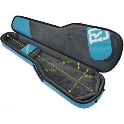 REAL MISSION Venus 05-B Light blue 防水 エレキベースケース 寸法画像