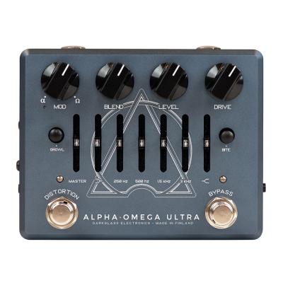 Darkglass Electronics ALPHA OMEGA ULTRA v2 with Aux-In 6bandグラフィックイコライザー搭載 ベースプリアンプ