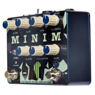 Old Blood Noise Endeavors Minim ディレイ リバーブ ギターエフェクター 側面