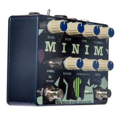Old Blood Noise Endeavors Minim ディレイ リバーブ ギターエフェクター 側面
