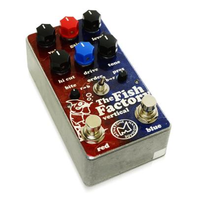Menatone メナトーン Fish Factory オーバードライブ ギターエフェクター 全体画像