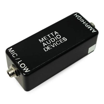 METTA AUDIO DEVICES MICROPHONE TO AMP マイクロフォントゥアンプ 斜めアングル画像