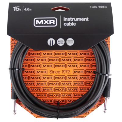 MXR DCIS15 15FT STANDARD INSTRUMENT CABLE STRAIGHT-STRAIGHT ギターケーブル