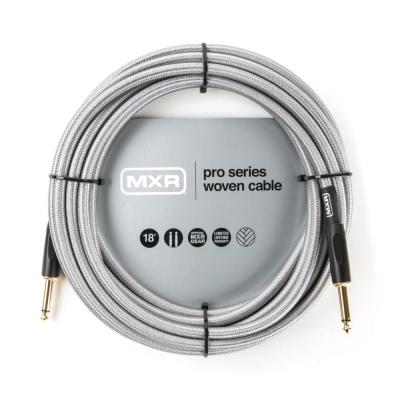 MXR DCIW18 18FT PRO SERIES WOVEN INSTRUMENT CABLE STRAIGHT-STRAIGHT ギターケーブル