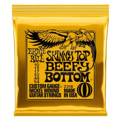 ERNIE BALL 2216 Skinny Top Beefy Bottom Slinky Nickel Wound Electric Guitar Strings 10-54 Gauge エレキギター弦