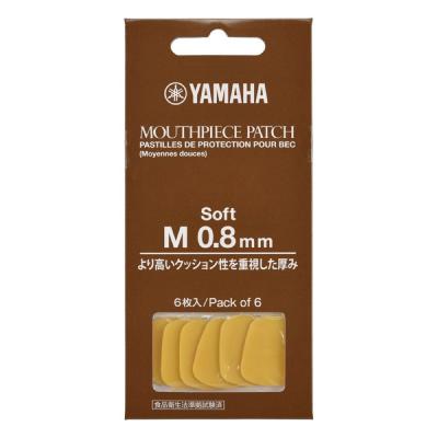 YAMAHA MPPA3M8S マウスピースパッチ Mサイズ 0.8mm ソフトタイプ 6枚入