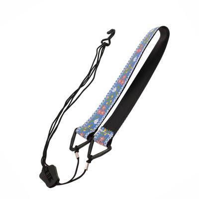 KAMIYA NO1200/BLUE ウクレレストラップ カミヤ フック部分