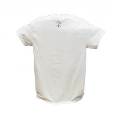 DRUMMERS TOP TEAM ドラマーズトップチーム DTT TEE 02 WHITE M size 半袖 Tシャツ 白 Mサイズ バックプリント部画像