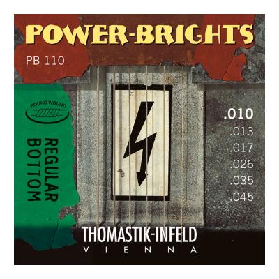 Thomastik-Infeld PB110 Power Bright Series 10-45 Regulae Bottom エレキギター弦