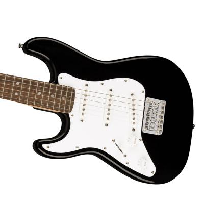 Squier Mini Stratocaster Left-Handed Laurel Fingerboard Black 左利き用 エレキギター