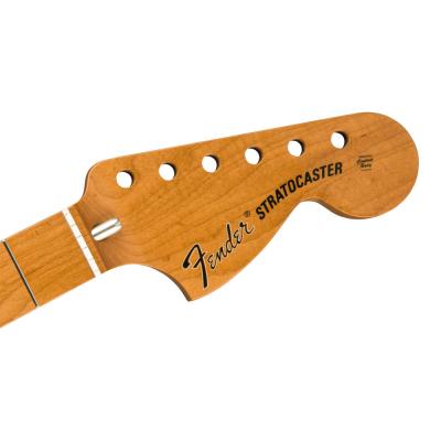 Fender Roasted Maple Vintera Mod 70s Stratocaster Neck， 21 Medium Jumbo Frets， 9.5'， 'C' Shape エレキギターネック ヘッド