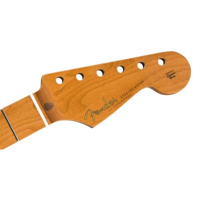 Fender Roasted Maple Vintera Mod 50’s Stratocaster Neck， 21 Medium Jumbo Frets， 9.5'， 'V' Shape エレキギターネック ヘッド