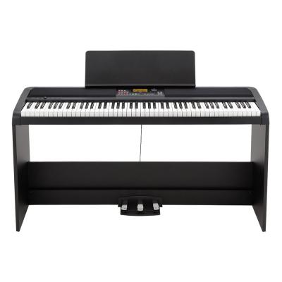 KORG XE20SP DIGITAL ENSEMBLE PIANO 88鍵盤 自動伴奏機能付き 電子ピアノ スタンド 3本足ペダルユニット付き