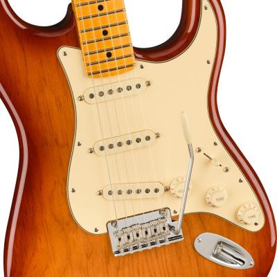 Fender American Professional II Stratocaster MN SSB エレキギター ボディトップアップ画像