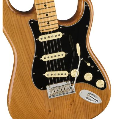 Fender American Professional II Stratocaster MN RST PINE エレキギター ボディトップアップ画像