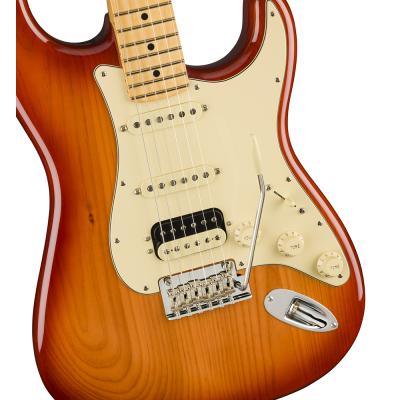 Fender American Professional II Stratocaster HSS MN SSB エレキギター ボディトップ正面画像