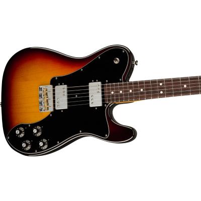 Fender American Professional II Telecaster Deluxe RW 3TSB エレキギター フェンダー ボディ 横向きの画像