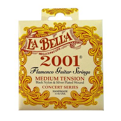 La Bella 2001 Flamenco MT ミディアムテンション セット フラメンコギター弦