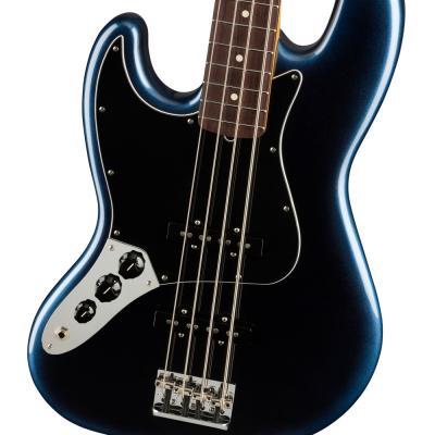 Fender American Professional II Jazz Bass LH RW Dark Night エレキベース ボディトップ画像