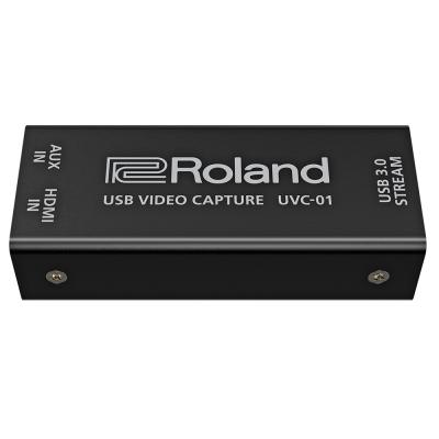 Roland UVC-01 USB VIDEO CAPTURE ビデオキャプチャー 正面下アングル画像