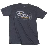 GIBSON GA-GCRMMD Gibson Custom T Heathered Gray Tシャツ Mサイズ 半袖