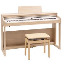 Roland RP701-LA Digital Piano ライトオーク調仕上げ デジタルピアノ 高低自在椅子付き 【組立設置無料サービス中】