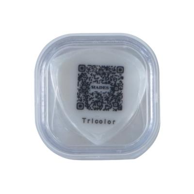 HADES Tricolor Edge 2.0mm ジルコニアセラミック ギターピック 裏面