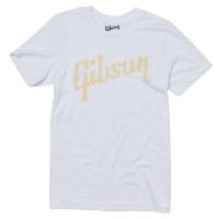 GIBSON GA-LC-WHTTSM Distressed Logo Tee White SM Tシャツ Sサイズ 半袖 全体の画像