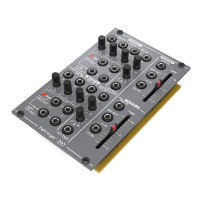 BEHRINGER 297 DUAL PORTAMENTO/CV UTIL. モジュラーシンセサイザー ユーロラック用 横からの画像
