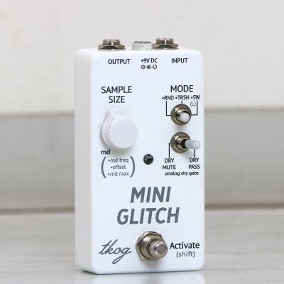 the King of Gear (tKoG) Mini Glitch グリッチペダル ギターエフェクター 正面全体像