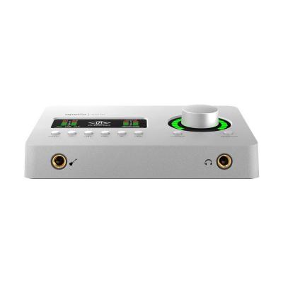 Universal Audio Apollo Solo USB Heritage Edition USB オーディオインターフェイス 正面入出力部の画像