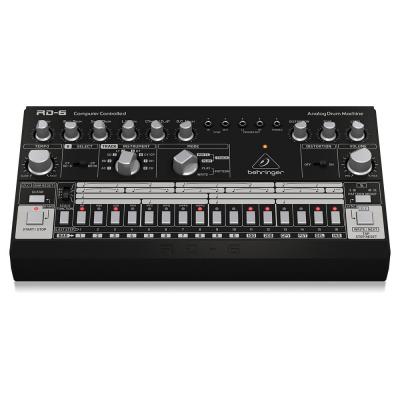 BEHRINGER RD-6-BK Rhythm Designer アナログリズムマシン ドラムマシン リズムデザイナー ベリンガー 正面画像