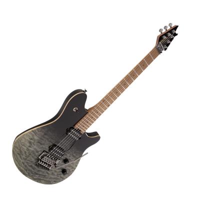 EVH Wolfgang WG Standard QM Baked Maple Fingerboard Black Fade エレキギター 全体画像