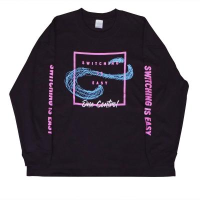 One Control Switching is Easy 長袖Tシャツ ブラック Lサイズ