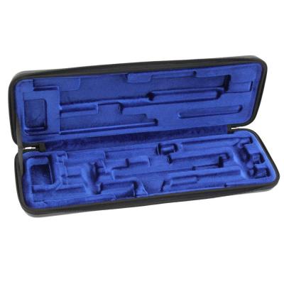 PROTEC BM308PICC フルート＆ピッコロ用 ABS樹脂製 zipケース ハードケース ブラック ケース内部の画像