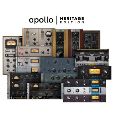 Universal Audio Apollo X6 Heritage Edition 16イン/22アウト Thunderbolt 3 オーディオインターフェイス バンドルソフトの画像