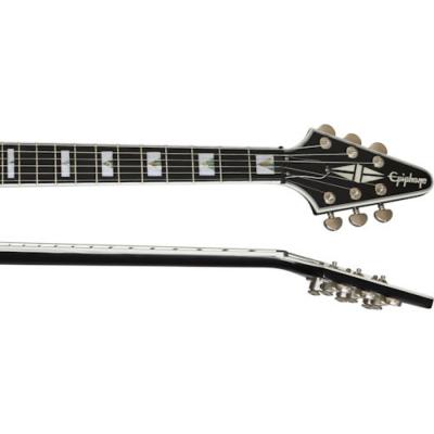 Epiphone Flying V Prophecy Black Aged Gloss エレキギター ネック正面・側面