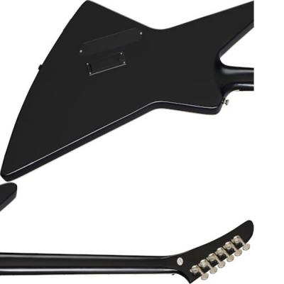 Epiphone Extura Prophecy Black Aged Gloss エレキギター ボディバック画像