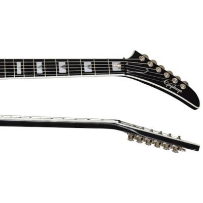 Epiphone Extura Prophecy Black Aged Gloss エレキギター ヘッド画像