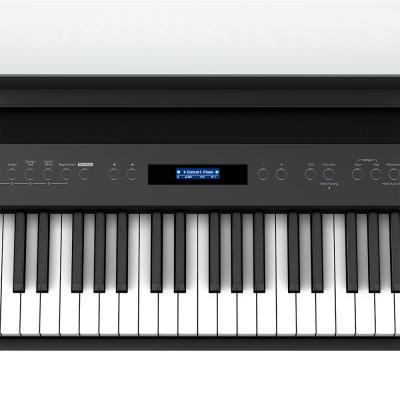 ROLAND FP-60X-BK Digital Piano ブラック デジタルピアノ ローランド 電子ピアノ 88鍵 白鍵 黒鍵 ディスプレイ周辺画像